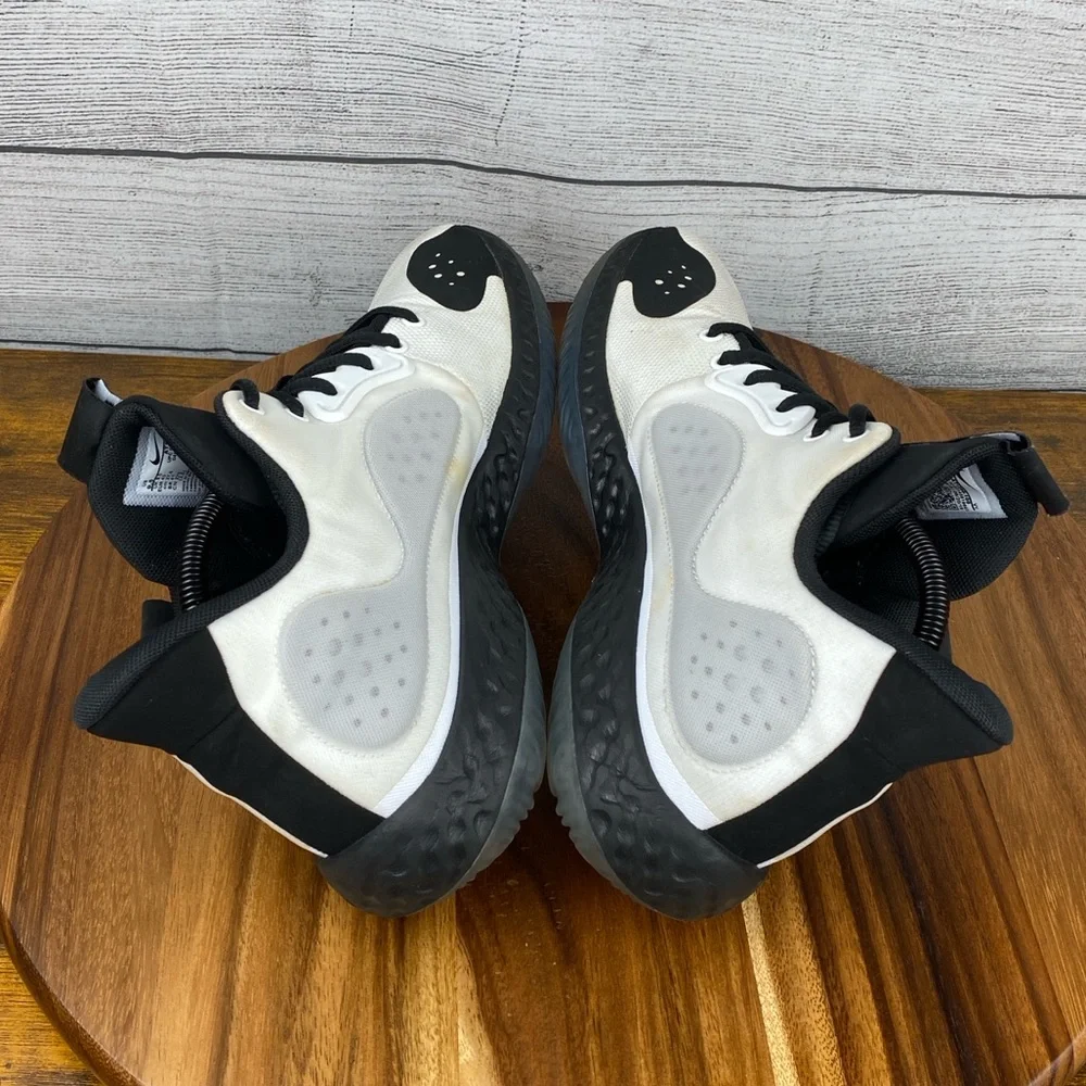 Nike KD Trey 5 VII White Bright Crimson Black Basketball Shoe AT1200-100 Men 9.5